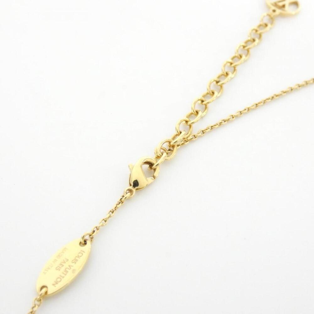 LOUIS VUITTON Gold Necklace - Picture 3 of 4